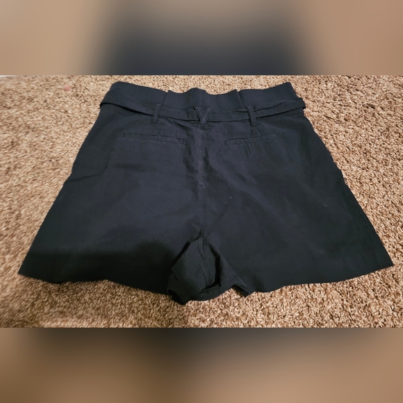 J. Crew Black Tie Waist Shorts 10 NWT. - Picture 3 of 6